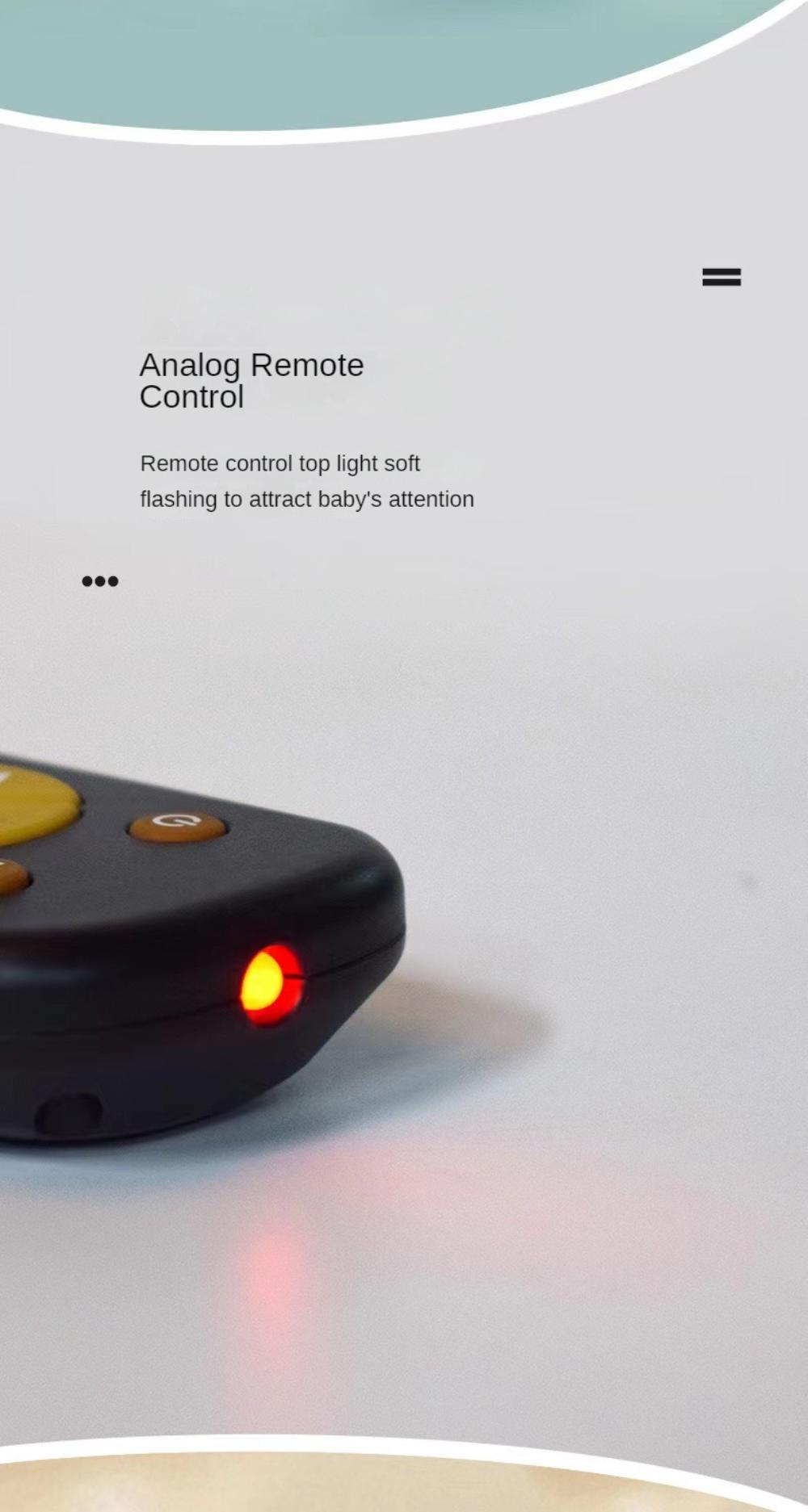 Realistic TV Toy Music TV Controller Sensory Toys Kid Infant Baby Toys for Babies 1 2 3 Year Old Toddler