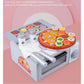 Children's Artificial Wooden Pizza Oven pizza Slicer Kitchen Play House Early Education Educational Toys 3-6 Years Old