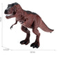 Infrared remote control electric toy dinosaur Triceratops, simulated animal model toy children's birthday gift