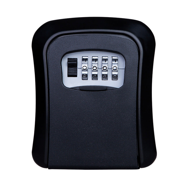 Wall Mounted Key Safe Box Numbering Lock Key Storage Lock Box 4 Digits Password Locker Key Locker