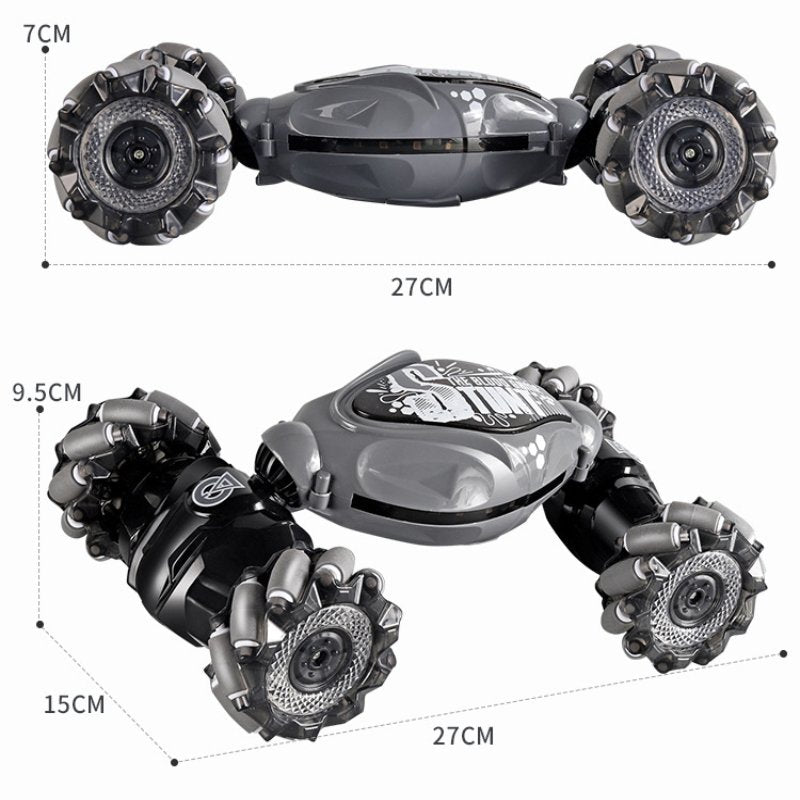 RC Remote Control Toy Deformation Car Feel Lateral Drift Stunt Off-Road Vehicle Gesture Watch Multi-Terrain Car