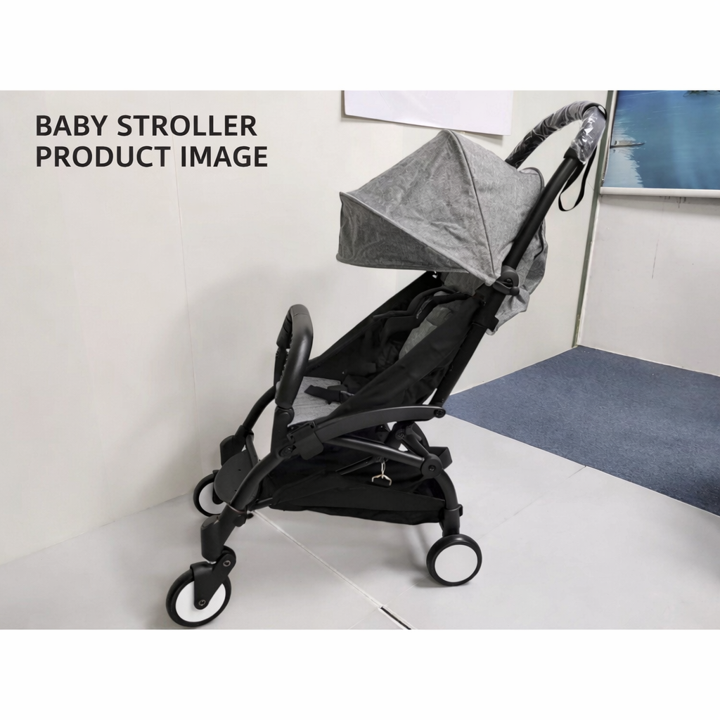 Premium Leather Stroller Handle Cover for Babyzen YOYO2 YOYO3 YOYO+ & Stokke, Anti-Peel Pram Handle Protector Sleeve, Soft Grip Cover Accessory