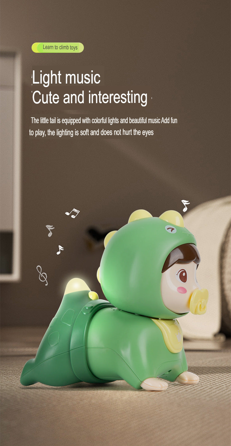 Crawl With Me Baby Doll Toy With Music - Suitable For 18 Months And Above Baby Educational Toy For Fun