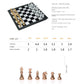 Folding International Magnetic Chess Set Pieces Set Board Game Funny Game Chessmen Collection Portable Board travel games