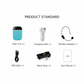 Aporo T2 Mini 10W Wireless Voice Amplifier Bluetooth Speaker with UHF Lapel Microphone Portable Teaching Loudspeaker No FM Gift for Teachers