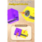 Electric Train Toy Set, Magic Track Cube 123 Particles Assembly, Electric Train DIY, Children's Toys, Suitable for 3-8 Years Old Boys Girls