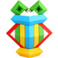 30 Pcs Pyramid Building Blocks Set Montessori Construction Toy Reusable Stacking Educational Toys