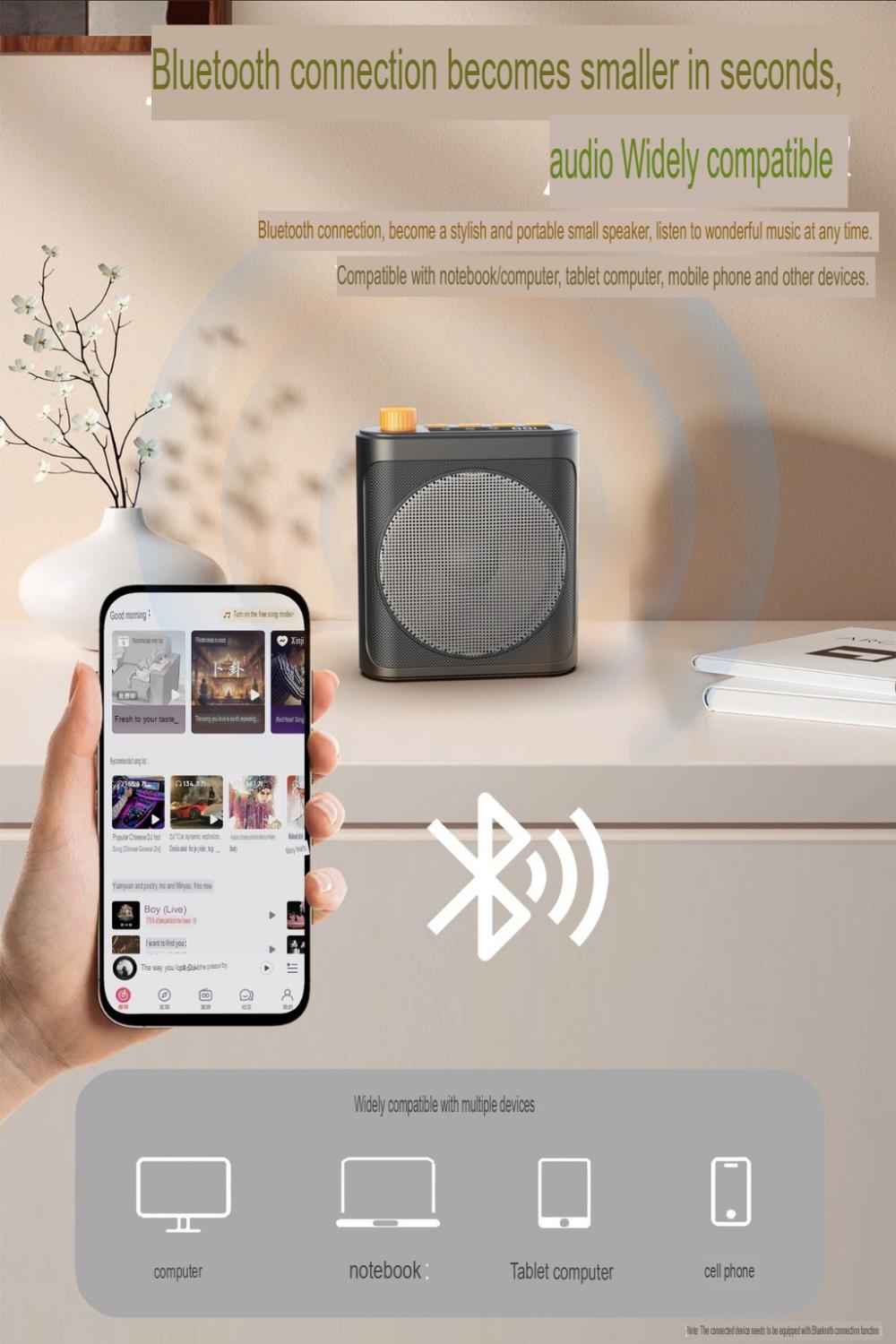 Wireless Microphone | Phone Microphone | Lavalier Microphone | Mic Transmitter and Receiver | Lapel for Teachers