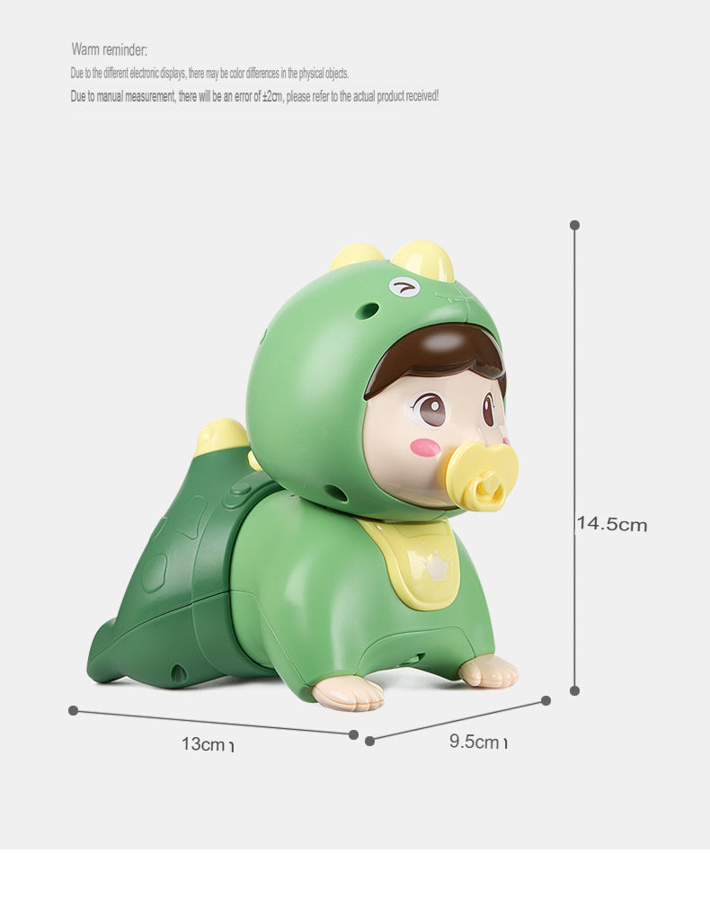 Crawl With Me Baby Doll Toy With Music - Suitable For 18 Months And Above Baby Educational Toy For Fun