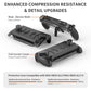 For Rog Xbox Ally / X Game Console Hard Shell Removable Front Cover Bundle Grip Case Portable Protective Case with Stand
