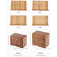 Solid Wood Jewelry Box Large Capacity Multi-Functional Jewellery Organizer with Drawers for Rings, Earrings & Accessories