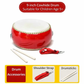 Lion Dance Drum Set Cowhide Toy for Kids Kindergarten Large Small Drums Chinese Percussion Instrument Festival Performance Drum Set