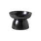 300ML Flat Cat Bowl Black Ceramic Bowl Pet Food Water Feeders Dogs Double Drinking Eating Feeding Bowls with Stand