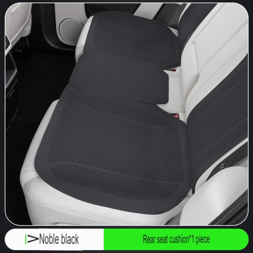 Breathable Nappa Leather Car Seat Covers Full Set Universal Four Seasons Car Seat Protectors Seats Accessories Car Seat