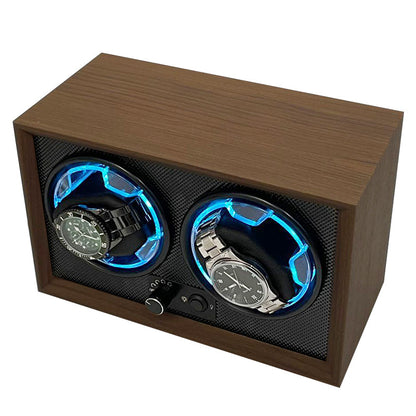 Watch Winder Box Automatic Usb Power Luxury Wooden Watch Box Suitable For Mechanical Watches Quiet Rotate Electric Motor Boxes