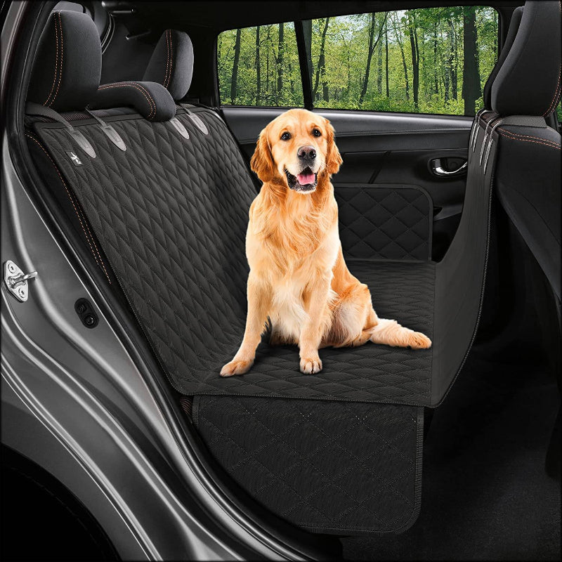 Dog Back Seat Cover Protector Waterproof Scratchproof Nonslip Hammock for Dogs Backseat Protection Against Dirt and Pet Fur Durable Pet seats Covers For Cars&SUVS