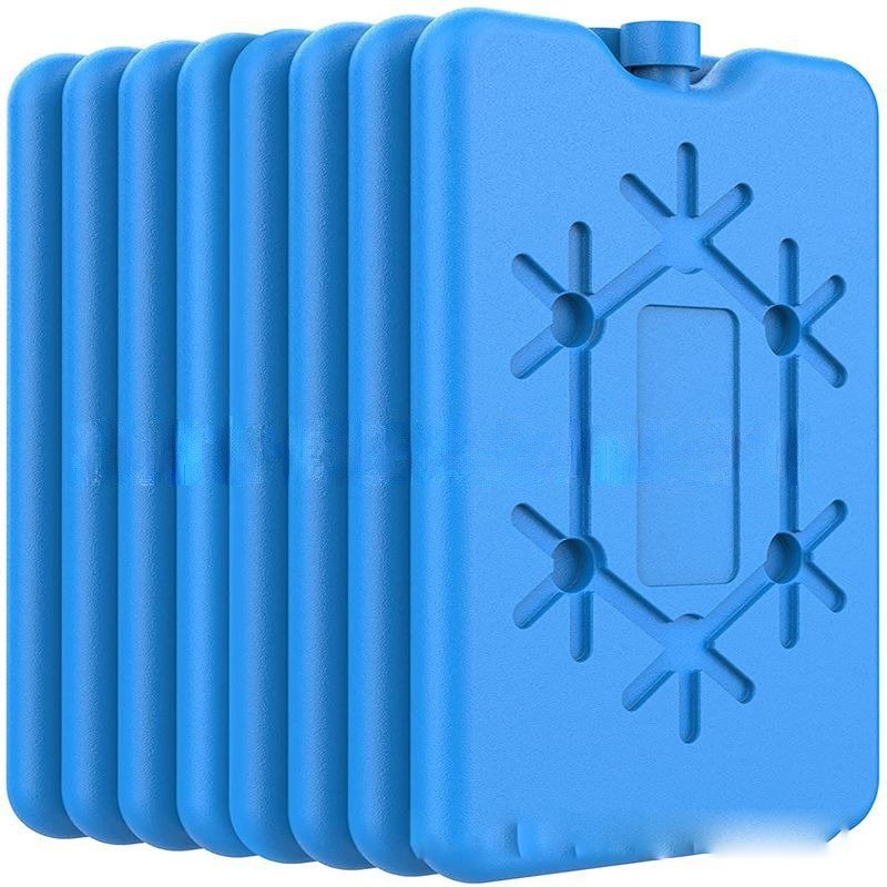 Ice Packs for Lunch Box - Reusable Ultra-Thin Freezer Packs - Long-Lasting Cool Packs for Coolers, Keep Food Fresh,8Pack