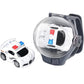 RC Racing Kids Mini Racing Car Remote Control Watches Toy USB Charge Christmas Gift USB Rechargeable upto 30Meters Range