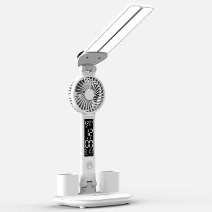 LED Smart Digital Display Touch Screen Desk Lamp Dimming Color Adjustment Anti-blue Light No Flicker For Study Student Bedroom Research Lamp Desk Lamp Rechargeable Reading Lamp