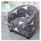 Armchair Cover, Stretch Armchair Protector, 2-Piece Armchair Cover, Cushion Cover, Elastic Cover, Sofa Cover for Club Chair, Lounge Chair, Cocktail Chair