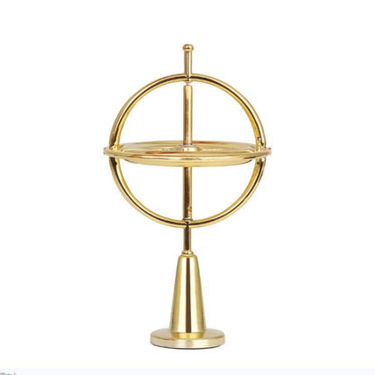 Metal Gyroscope Spinner Gyro Toy Kids Science Educational Learning Balance Toys