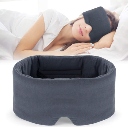 Sleep Eye Mask Full Surround Sleep Eye Mask Blindfold Eye Cover Patch Portable Travel Eyepatch Rest Eye Cover Sleeping Mask Night Eyeshade
