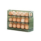 Egg Storage Box Refrigerator Side Door Storage Box Fresh-keeping Box Food Grade Flip Egg Box Kitchen Organizer Box Tray