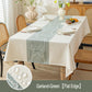Cotton Linen Tablecloths Waterproof Tablecloth Rectangular Dining Table Cover Anti-oil Thickened Table Cloth Home Party