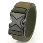 Men Belt Strength Elastic Fiber Belt Metal Buckle Sports Belt Adjustable Length Minimalist Stylish Design