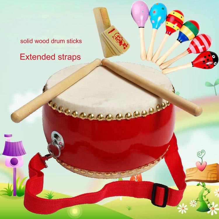 Children's Big Drum Gong Drum Kindergarten Lion Dance Drum Drum Playing Musical Instrument-chinese drum lion