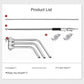Stainless Steel C Stand Heavy Duty Photography Light Stand Adjustable Stand Photography Studio Monolight