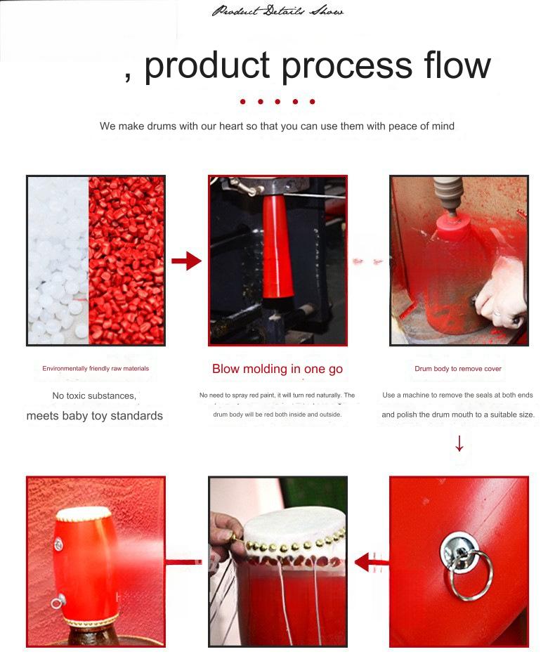 Children's Big Drum Gong Drum Kindergarten Lion Dance Drum Drum Playing Musical Instrument-chinese drum lion