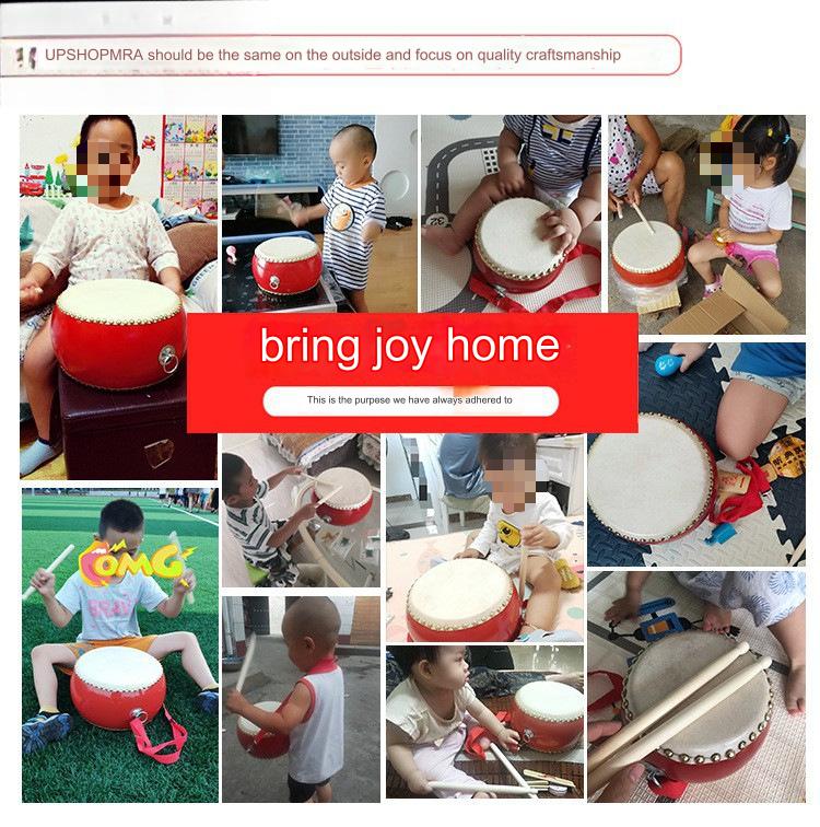 Children's Big Drum Gong Drum Kindergarten Lion Dance Drum Drum Playing Musical Instrument-chinese drum lion