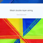 2M Diameter Outdoor Rainbow Umbrella Parachute Toy Jump-Sack Ballute Play Teamwork Game Toy For Kids Gift