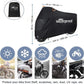 Bike Cover for 1 or 2 Bikes, 210T Waterproof Outdoor Bicycle Storage Protector Rain Sun UV Dust Wind Proof Bicycle Cover