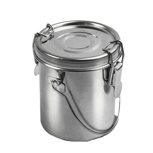 Portable Stainless Steel Brush Washer Brush Cleaner for Oil Painting Barrel Leak-proof With Cover Brush Washing