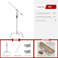 Stainless Steel C Stand Heavy Duty Photography Light Stand Adjustable Stand Photography Studio Monolight