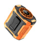 Handheld Waist Fan with Flashlight Rechargeable 10000mAh 100 Levels of Strong Wind Cooling Fan