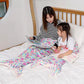 Flannel Mermaid Blanket Sleeping Blanket Adult Children Universal Mermaid Tail Blanket Children Sleeping Bag