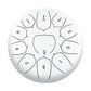 6 inch 11 Tone Steel Tongue Drum Hand Pan Drum Drumstick Percussion Music Instrument Tambourine Yoga Relaxation Glucopon Gift