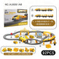 Train Set for Toddlers 92 Pcs Train Toys for Kids Ages 2-8 Electric Trains Set with Tracks (Magnetic Connection) railcar