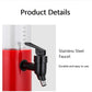 1.5L Beer Dispenser Tower Easy Clean Integrated Tap with Ice Tube and LED Light Clear Beverage Tower Dispenser