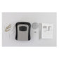 Wall Mounted Key Safe Box Numbering Lock Key Storage Lock Box 4 Digits Password Locker Key Locker