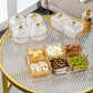 Nordic Fruit Plate Candy Plate Dried fruit Snack Food Tray Plate Container Foods Storage Cookies Biscuit Candy Box