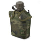 1L Outdoor Military Canteen Bottle Camping Hiking Backpacking Survival Water Bottle Kettle with Cover