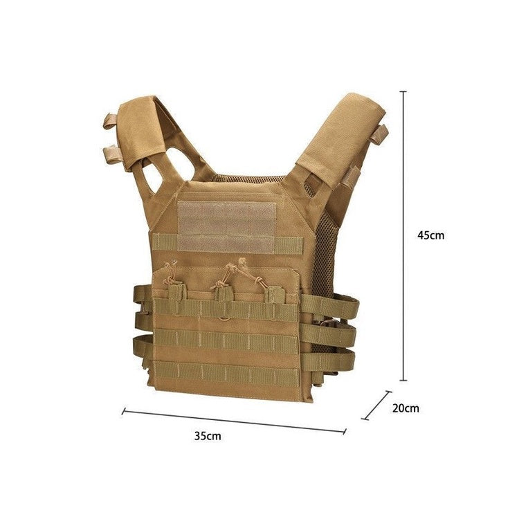 600D Outdoor Vest Body Armor Molle Security Equipment