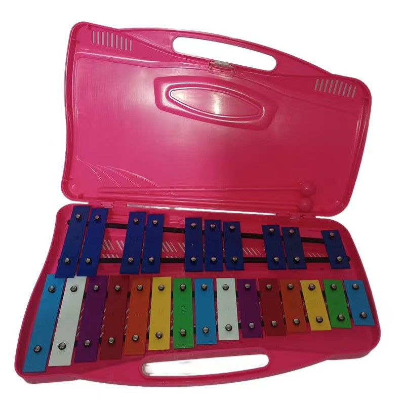 25 Notes Xylophone Hand Knock Xylophone Percussion Rhythm Musical Educational Teaching Instrument Toy