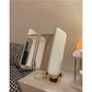 Shell Double Door led Makeup Mirror With Light Storage Box Integrated Desktop Foldable Adjustable Student