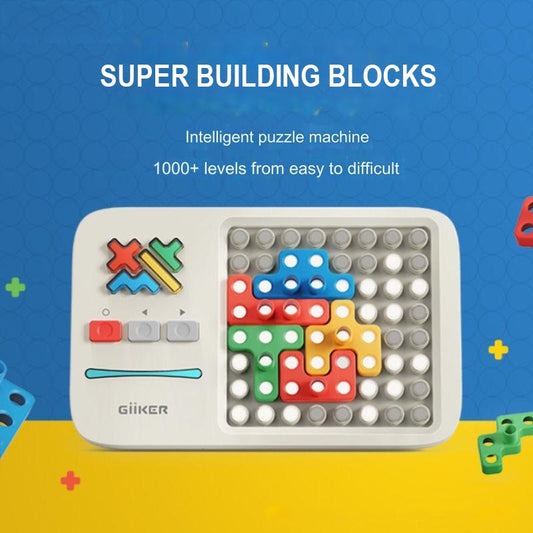 Giiker Super Blocks Levelled UP Challenges Logic Exercise Board Game Educational Jigsaw Toy for Kids