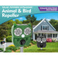 Bird Repeller Solar Ultrasonic Animal Dog Repellent Rat Cat Pigeon Deterrent